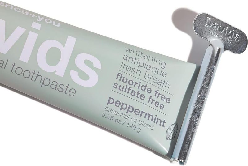 David's Toothpaste Tube Squeezer, Dispenser Tube Roller, Metal Tube Key, Dispenser Wringer Tools, Recyclable Metal, Made in USA (3 Pack) - Image 2